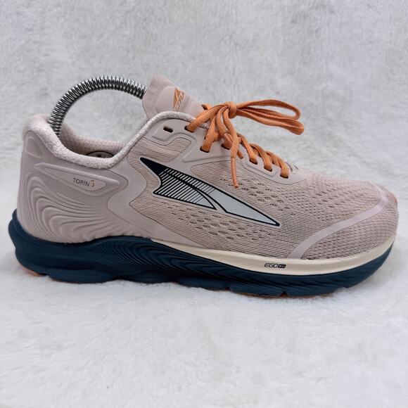 Altra Shoes - Altra Torin 5 Womens Road Running Shoes Dusty Pink Size 8.5 Athletic Shoe